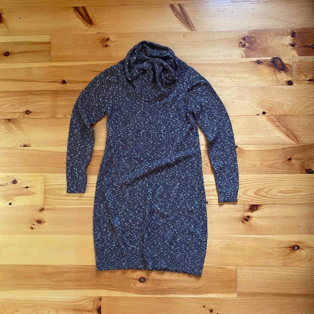 MAX STUDIO Cowel Neck Sweater Dress